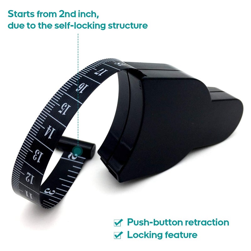 RayTour Body Measuring Tape Body Tape Measure for Tailor Fabric Body Waist Measurement - Image 3